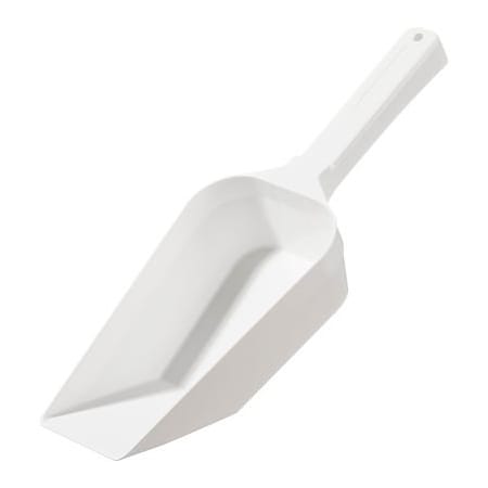 Bel-Art SP Bel-Art Sterileware Flat Bottom Sampling Scoop, White, 500ml 17oz, Individually Wrapped 40Pk 369110500